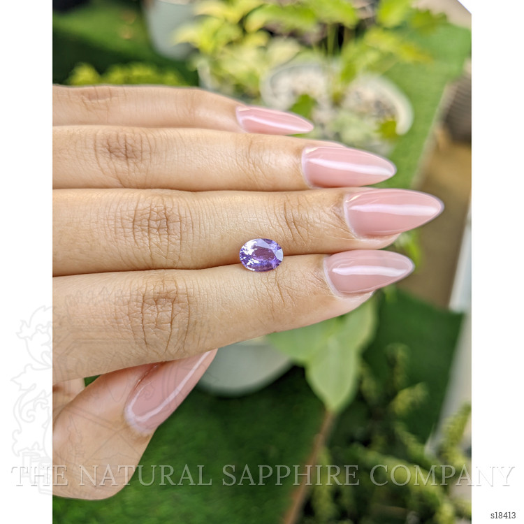1.50 Ct. Purple Sapphire from Ceylon (Sri Lanka)