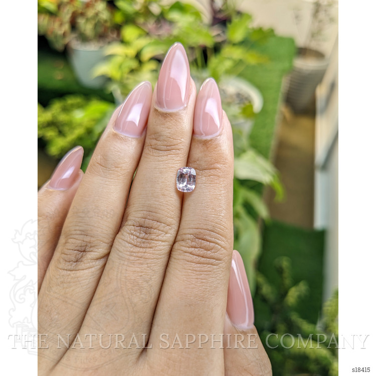 1.13 Ct. Pink Sapphire from Ceylon (Sri Lanka)