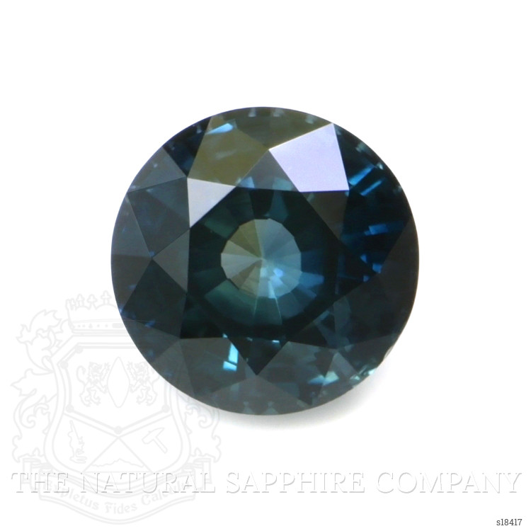 1.17 Ct. Bluish Green Sapphire from Ceylon (Sri Lanka)