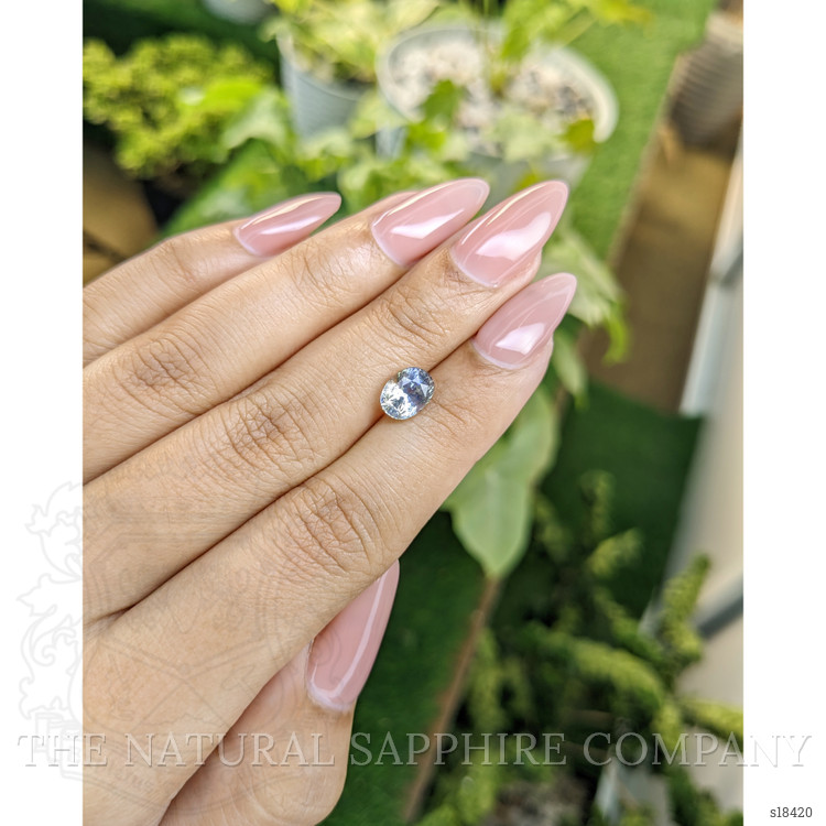 2.14 Ct. Bi Color Sapphire from Ceylon (Sri Lanka)