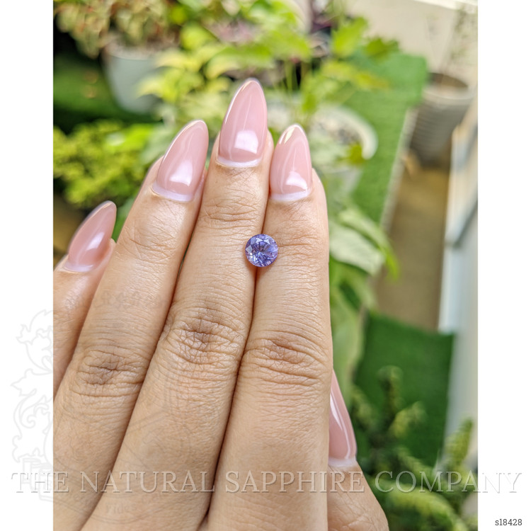 1.31 Ct. Violet Sapphire from Ceylon (Sri Lanka)