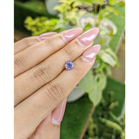 1.31 Ct. Violet Sapphire from Ceylon (Sri Lanka) Life Style