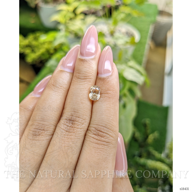 2.18 Ct. Peach Sapphire from Ceylon (Sri Lanka)
