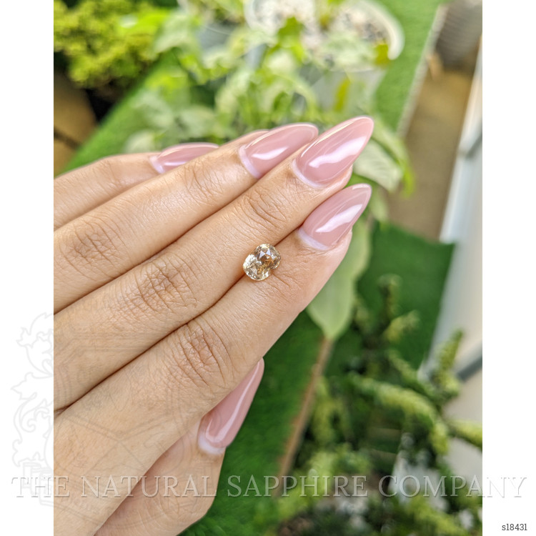 2.18 Ct. Peach Sapphire from Ceylon (Sri Lanka)