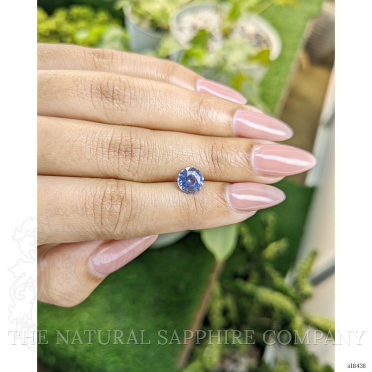 2.04 Ct. Blue Sapphire from Ceylon (Sri Lanka)