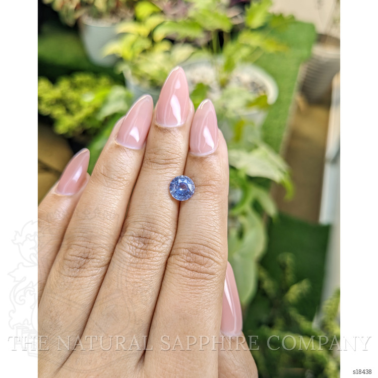 2.04 Ct. Blue Sapphire from Ceylon (Sri Lanka)