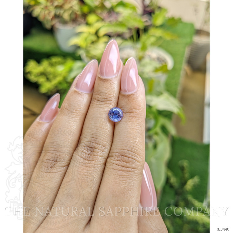 1.68 Ct. Violet Sapphire from Ceylon (Sri Lanka)
