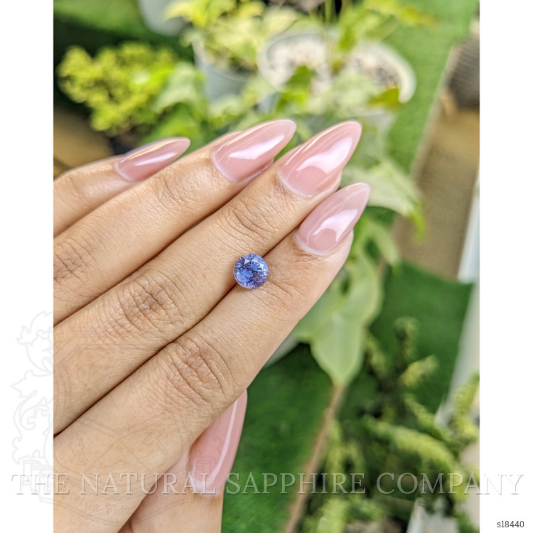 1.68 Ct. Violet Sapphire from Ceylon (Sri Lanka)