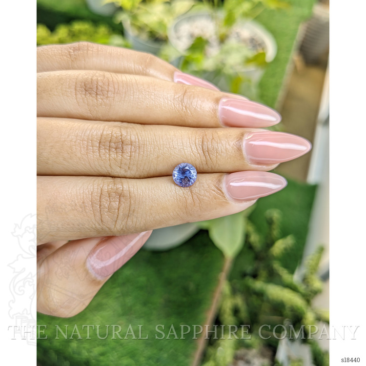 1.68 Ct. Violet Sapphire from Ceylon (Sri Lanka)