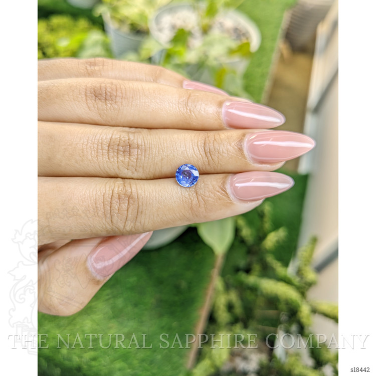 1.32 Ct. Blue Sapphire from Ceylon (Sri Lanka)