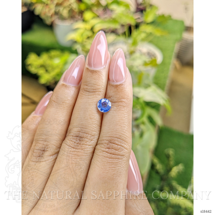 1.32 Ct. Blue Sapphire from Ceylon (Sri Lanka)
