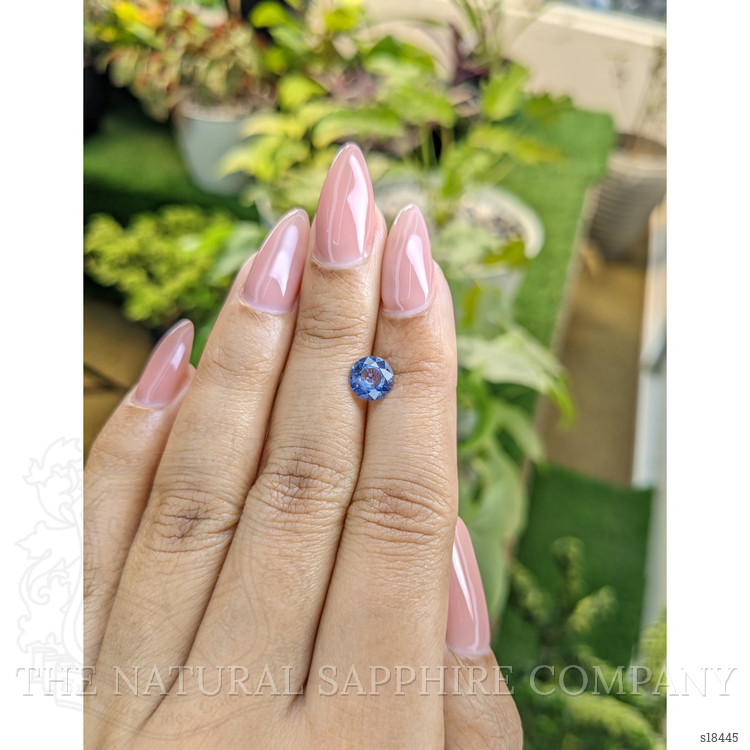 1.44 Ct. Blue Sapphire from Ceylon (Sri Lanka)