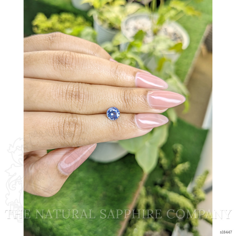 1.10 Ct. Blue Sapphire from Ceylon (Sri Lanka)