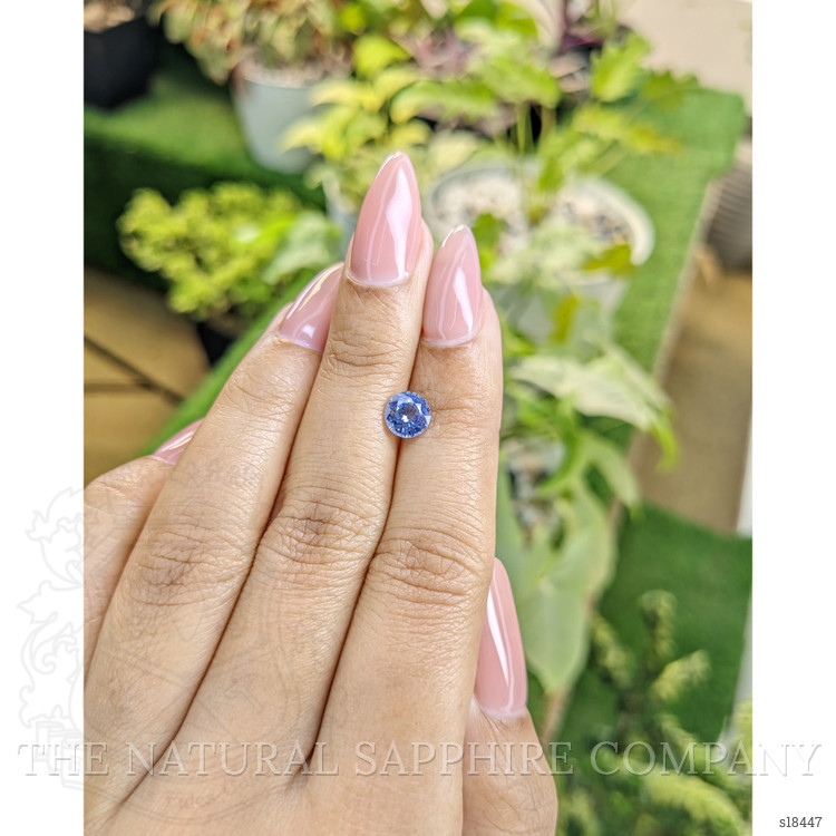 1.10 Ct. Blue Sapphire from Ceylon (Sri Lanka)
