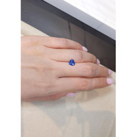 1.20 Ct. Blue Sapphire from Ceylon (Sri Lanka) Life Style