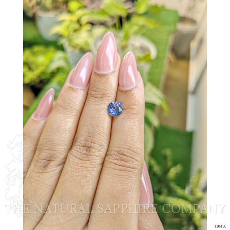 1.25 Ct. Blue Sapphire from Ceylon (Sri Lanka)