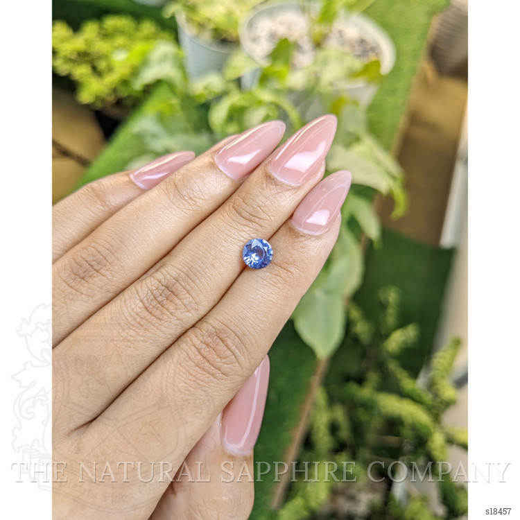 1.12 Ct. Blue Sapphire from Ceylon (Sri Lanka)
