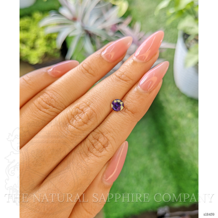 1.13 Ct. Color Change Sapphire from Ceylon (Sri Lanka)