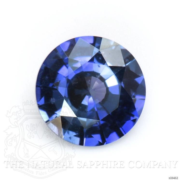 0.87 Ct. Blue Sapphire from Ceylon (Sri Lanka)
