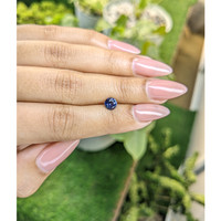 0.82 Ct. Blue Sapphire from Ceylon (Sri Lanka) Life Style