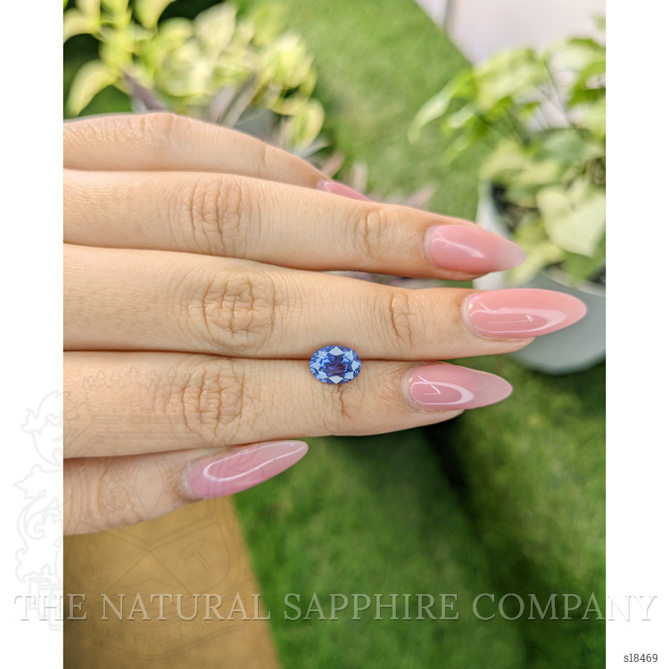 1.94 Ct. Blue Sapphire from Ceylon (Sri Lanka)