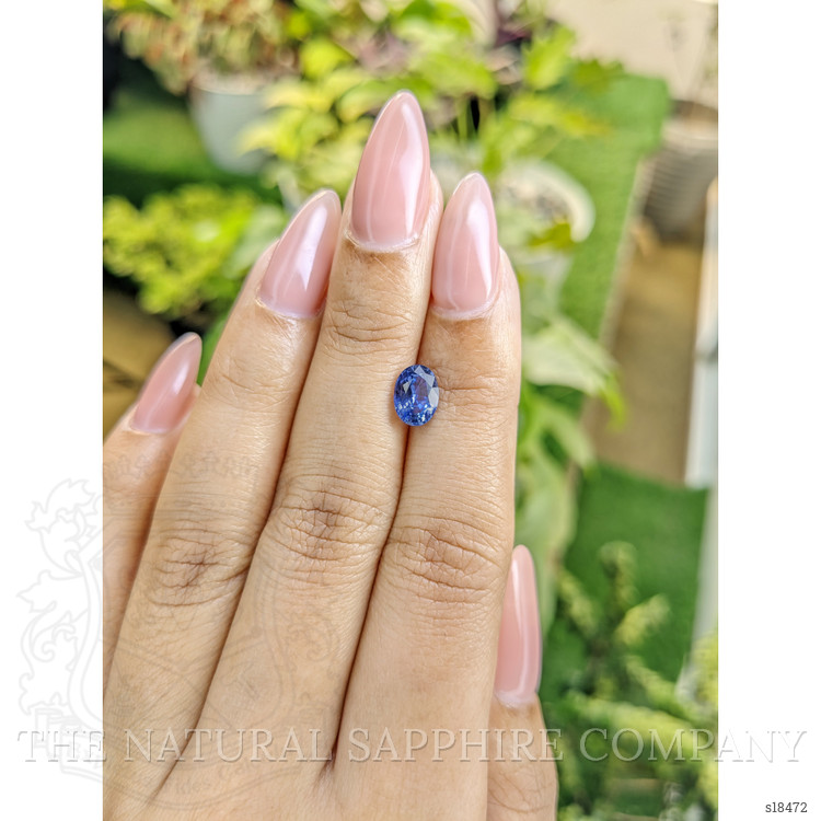 1.32 Ct. Blue Sapphire from Ceylon (Sri Lanka)