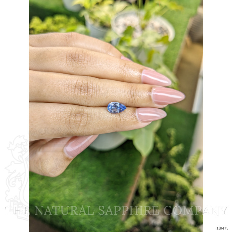 2.27 Ct. Blue Sapphire from Ceylon (Sri Lanka)