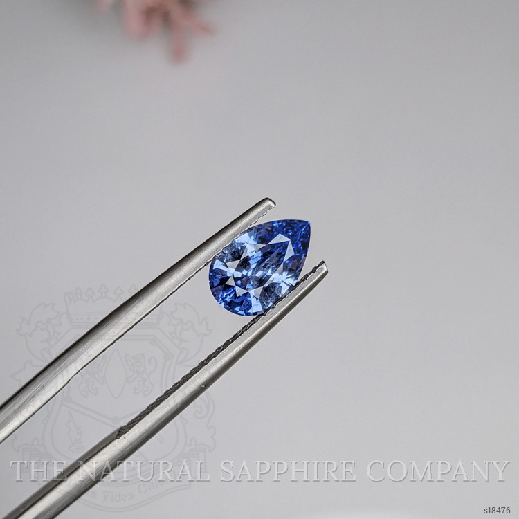 1.42 Ct. Blue Sapphire from Ceylon (Sri Lanka)