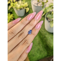 1.42 Ct. Blue Sapphire from Ceylon (Sri Lanka) Life Style