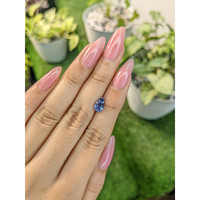 1.60 Ct. Blue Sapphire from Ceylon (Sri Lanka) Life Style
