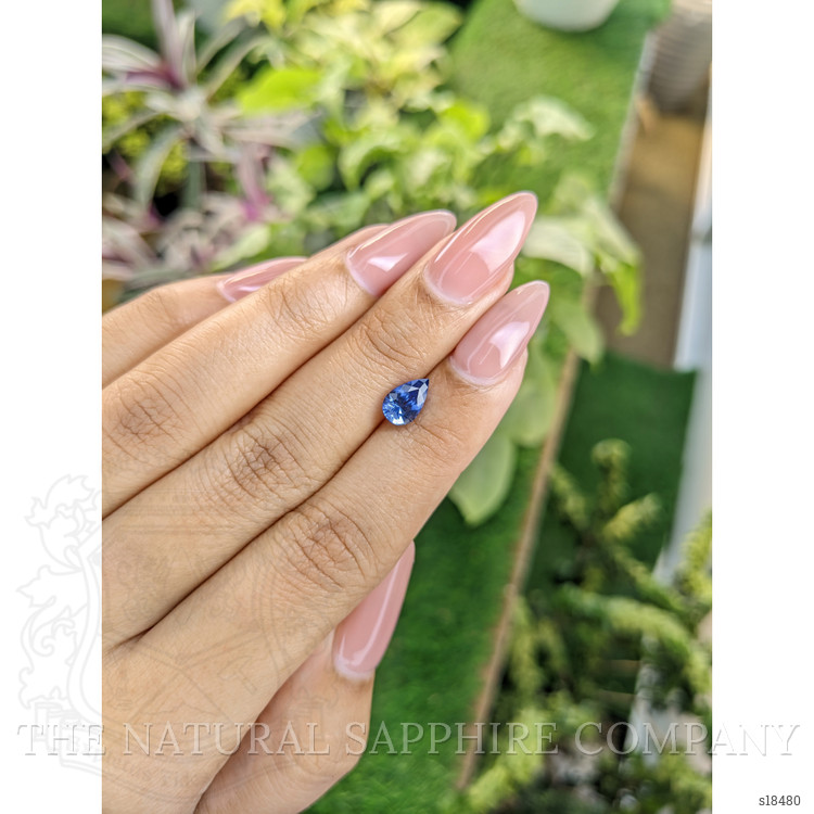 1.31 Ct. Blue Sapphire from Ceylon (Sri Lanka)