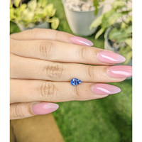 1.19 Ct. Blue Sapphire from Ceylon (Sri Lanka) Life Style