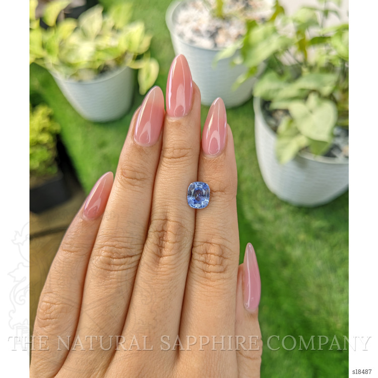2.33 Ct. Blue Sapphire from Ceylon (Sri Lanka)