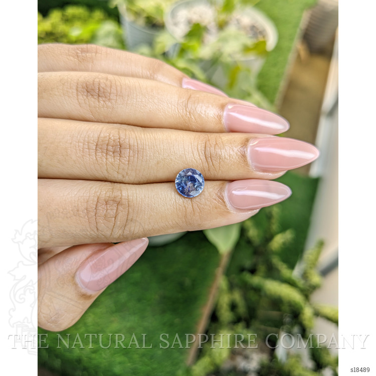 2.21 Ct. Bi Color Sapphire from Ceylon (Sri Lanka)