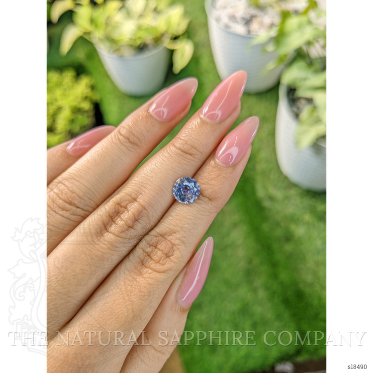 2.03 Ct. Bi Color Sapphire from Ceylon (Sri Lanka)