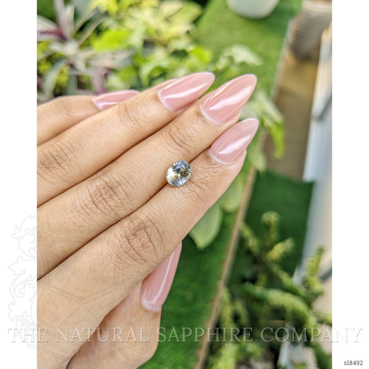 2.11 Ct. Bi Color Sapphire from Ceylon (Sri Lanka)