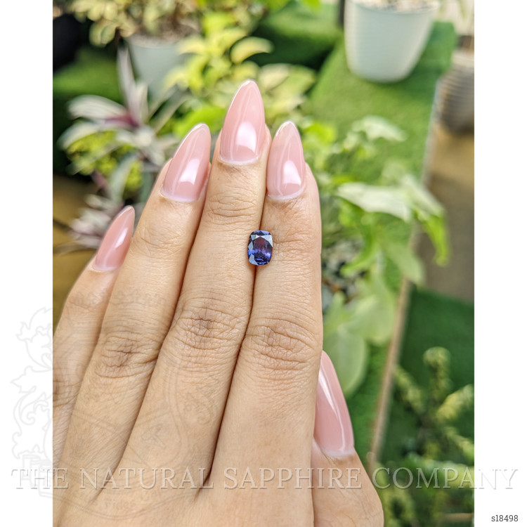 1.26 Ct. Bi Color / Parti Sapphire from Ceylon (Sri Lanka)