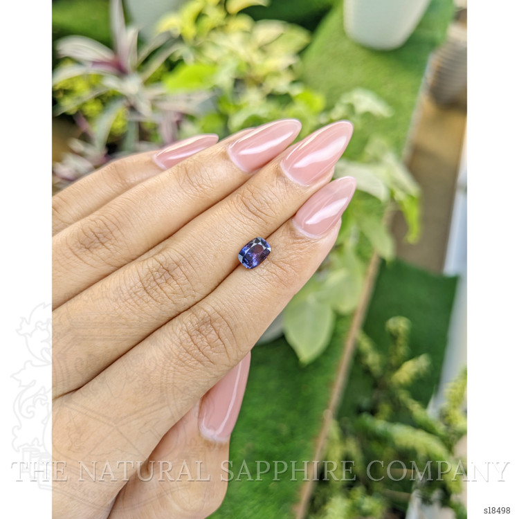 1.26 Ct. Bi Color / Parti Sapphire from Ceylon (Sri Lanka)