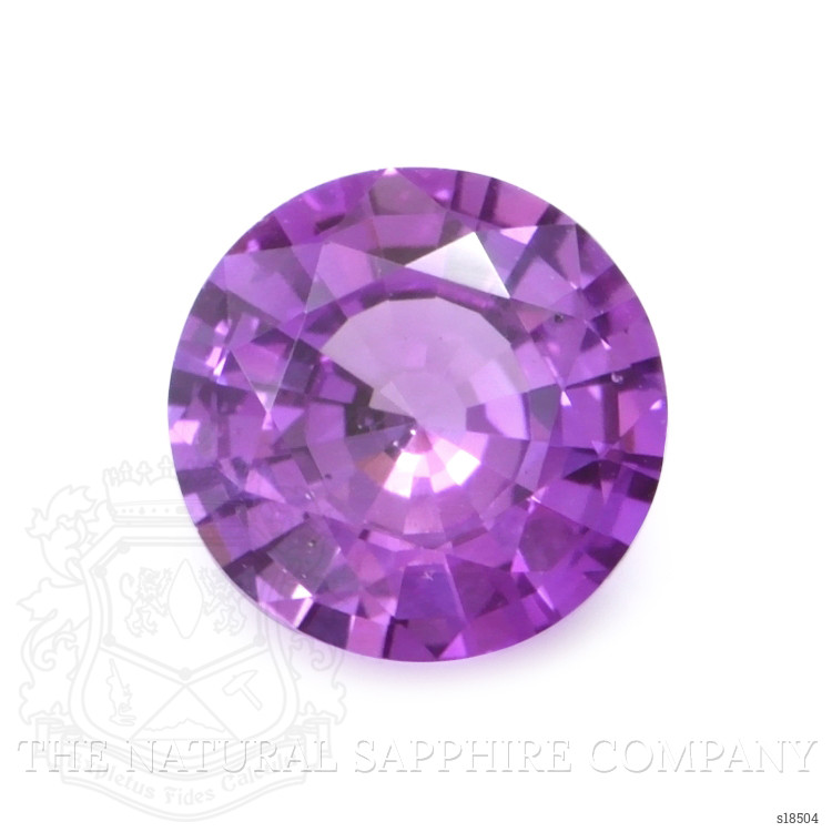 0.84 Ct. Pinkish Purple Sapphire from Ceylon (Sri Lanka)