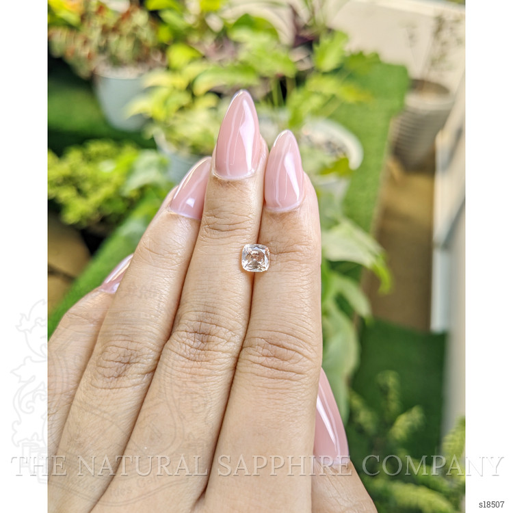 1.18 Ct. Peach Sapphire from Ceylon (Sri Lanka)