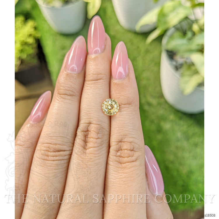 2.15 Ct. Yellow Sapphire from Ceylon (Sri Lanka)