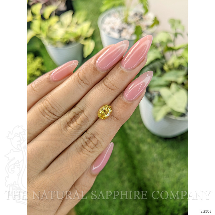 2.07 Ct. Yellow Sapphire from Ceylon (Sri Lanka)
