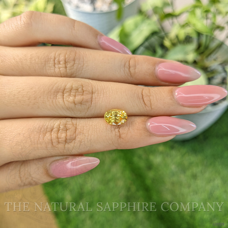 2.07 Ct. Yellow Sapphire from Ceylon (Sri Lanka)