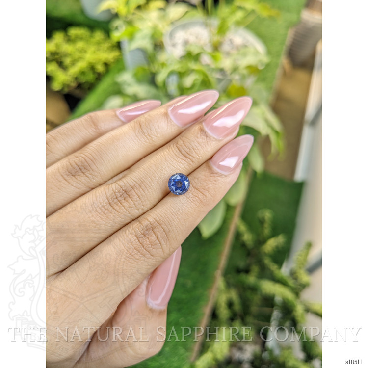 2.59 Ct. Blue Sapphire from Ceylon (Sri Lanka)