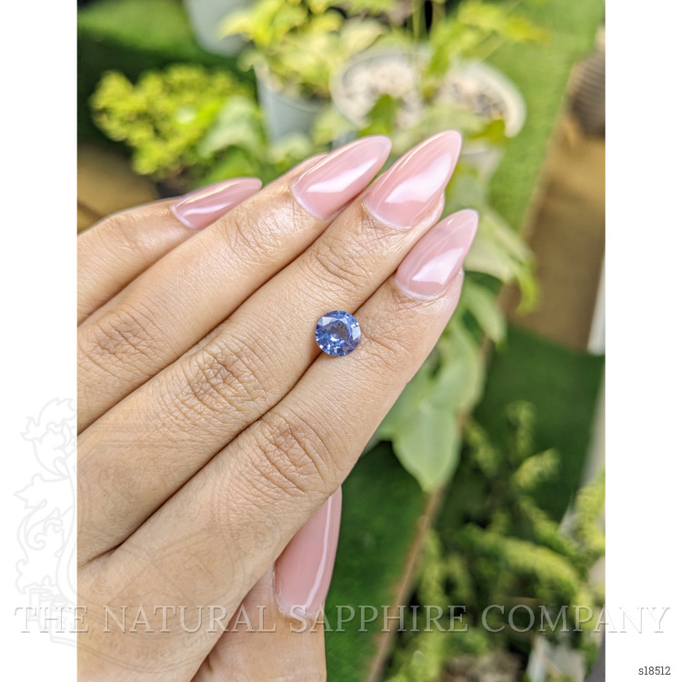 1.55 Ct. Blue Sapphire from Ceylon (Sri Lanka)