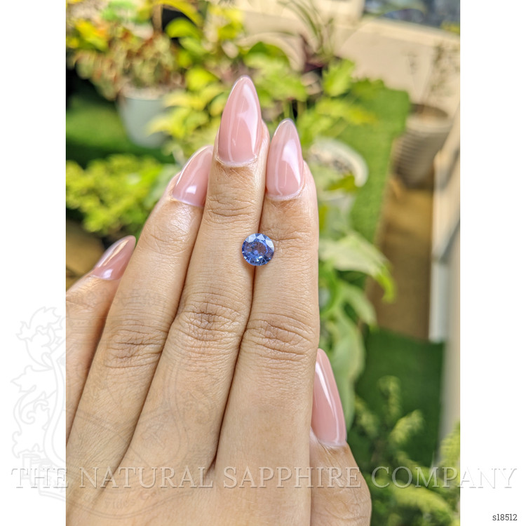 1.55 Ct. Blue Sapphire from Ceylon (Sri Lanka)
