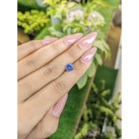1.25 Ct. Blue Sapphire from Ceylon (Sri Lanka) Life Style