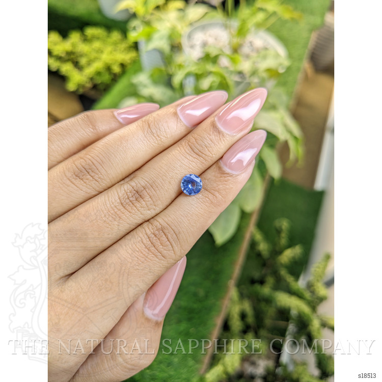 1.25 Ct. Blue Sapphire from Ceylon (Sri Lanka)