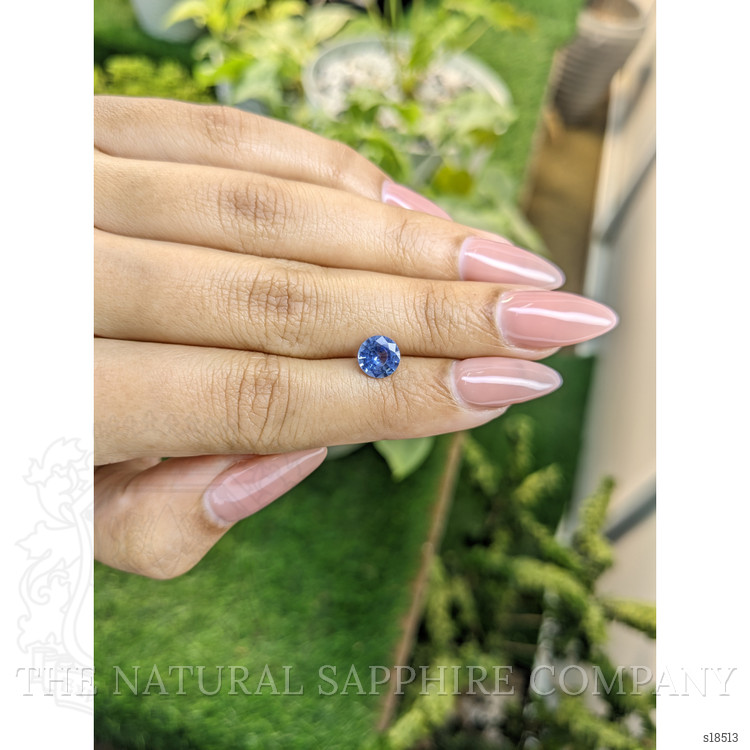 1.25 Ct. Blue Sapphire from Ceylon (Sri Lanka)