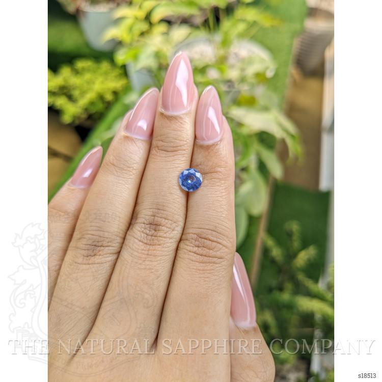 1.25 Ct. Blue Sapphire from Ceylon (Sri Lanka)